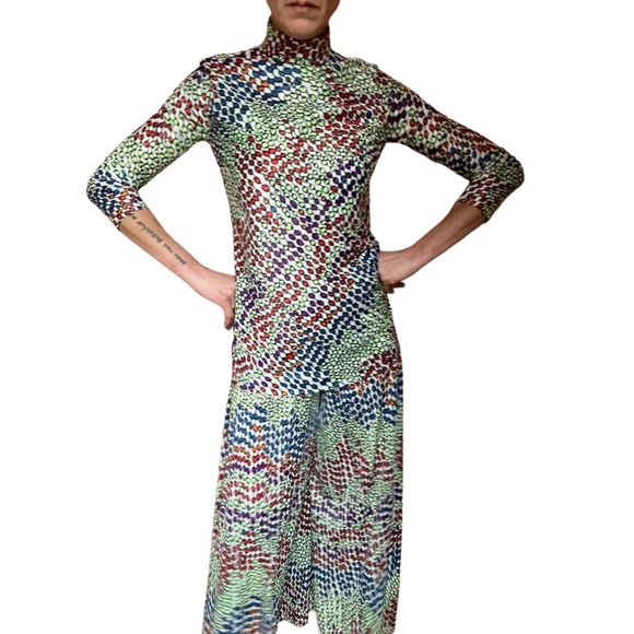 Vintage Vanity Fair Loungy Hostess Jumpsuit - Picture 3 of 8